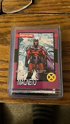 2015 Marvel Retro 1992 X-Men Autograph Card #8 MAGNETO Olivier Coipel *Corner* • $99.99