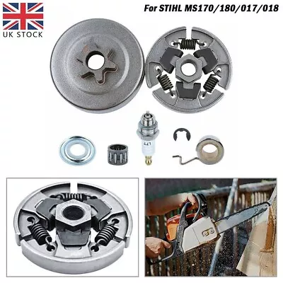 For STIHL 017 018 MS170 MS180 Chainsaw Part Sprocket Clutch Drum Bearing Kits • £10.99