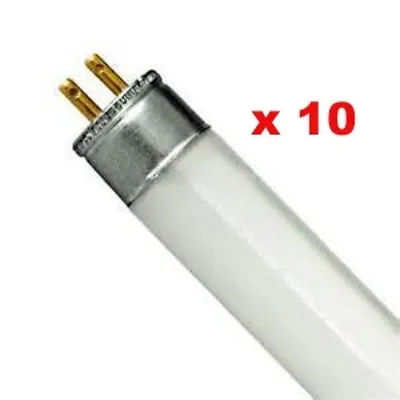 10 X T4 Fluorescent Tubes 6W/10W/16W/20W/25W/30W For Under Shelf Lighting 4000K • £64.99