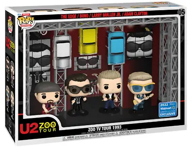 Funko Pop! Moment Deluxe: U2's Zoo TV Tour (1993) Vinyl Figures Limited Edition • $68.98