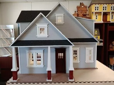 Clarkson Craftsman Cottage 1:12 Dollhouse Kit • $450