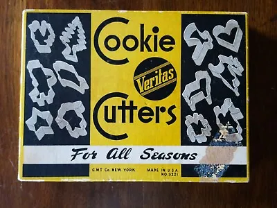 Veritas Cookies Cutters For All Seasons Metal Vintage 1960s Decor Incomplete Set • $5