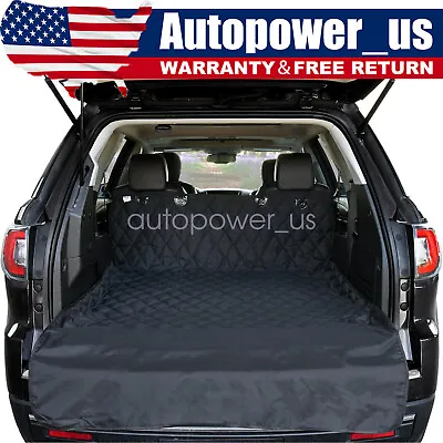 SUV Rear Trunk Floor Mat Liner Protector Cargo Carpet Cover Bumper Guard Shield • $21.75