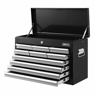 Giantz 10 Drawer Tool Box Chest Mechanic Storage Garage Toolbox Organiser Set • $148.27