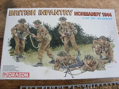 £13.99 • Buy Dragon British WW2 Normandy 1944 D-Day Infantry 1:35 6212 Plus Extra Figs