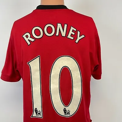 $63.99 • Buy Nike Wayne Rooney Manchester United FC Soccer Jersey 2009 2010 Football Kit M
