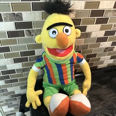 Vintage Sesame Place   BERT    Muppet Doll 17” Tall Plush Stuffed 2008 EUC • $19.99