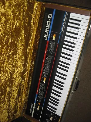 Roland Juno 6 Analogue Synth. • $2500