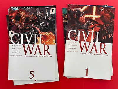 Civil War   # 1 - 7 ++ Complete Marvel Comic Book Set - 2006 Series • $39.99