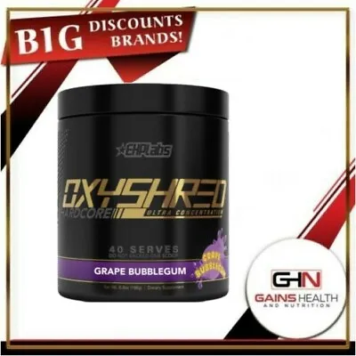 $79.90 • Buy Ehp Labs Oxyshred Hardcore Fat Burner