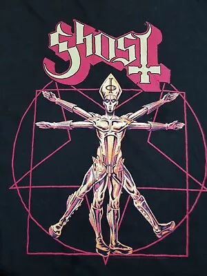 Ghost 3xl Tshirt Gildan Premium Papa Metallica Goth Danzig Metal • £13