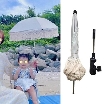 $34.98 • Buy Adjustable Stroller Children Pram Pushchair UV Rain Resistant Umbrella