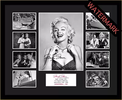 Marilyn Monroe Norma Jeane Limited Edt 100 Only Signed Framed Memorabilia  • $118.99