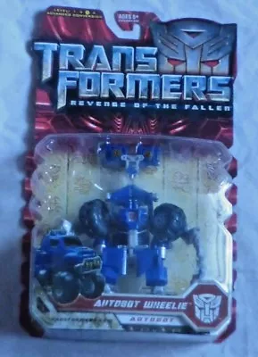 Hasbro Transformers ROTF Movie Autobot Wheelie Action Figure Deluxe MISB Sealed • $75.95