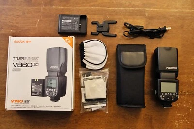 $75 • Buy Godox V860II-C Camera Flash For Canon - Part Only