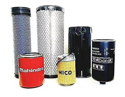 FILTER ECONOMY PACK Of 6 MAHINDRA 4540 4550 006000455F1 006000456F1 001081778... • $103.51