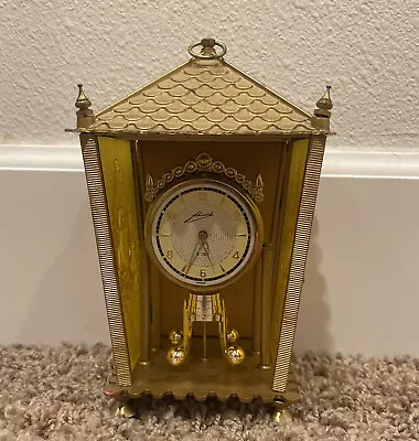 $15 • Buy Used Vintage Decorative 8 Day Clock W.u.a Schmid-schlenker Jr. Western Germany