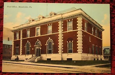 Early 1900's. Post Office. Meadville Pa. Postcard L8 • $8