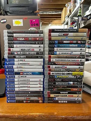 Sony PS3 / PS4 Video Games Complete $1.98 - 21.98 You Choose Fast Ship • $1.71