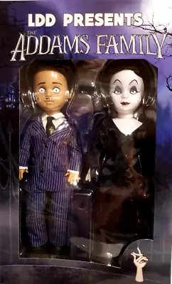 Mezco LDD Presents The Addams Family Gomez And Morticia Figure • $89.95