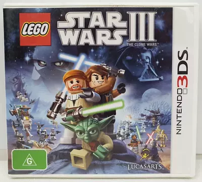LEGO Star Wars III: The Clone Wars - Nintendo 3DS 🎮 PAL • $24.99