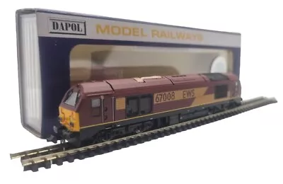 Working Dapol N Gauge Nd-088 Class 67 67008 Ews Livery Boxed Diesel Loco Nd088 • £125