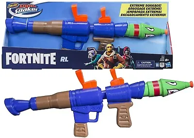 $67.50 • Buy NERF Fortnite RL Super Soaker Water Blaster Ages 6+ Toy Play Gun Fire 
