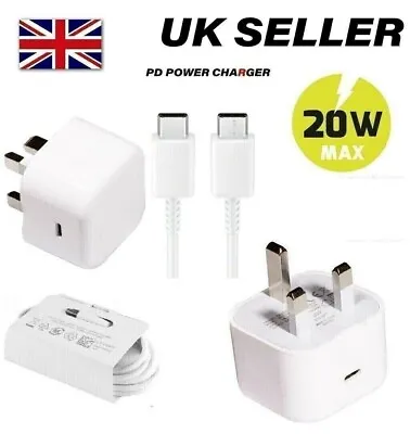 For Samsung Galaxy Tab A8 10.5  2021/2022 Super Fast Charger Plug & Cable • £3.50