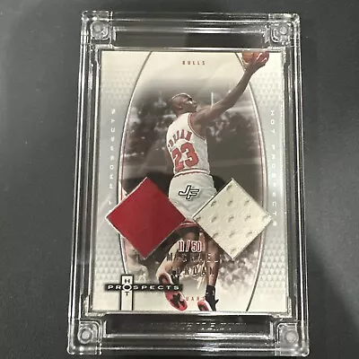 🔥🏀20212-23Jersey Fusion MICHAEL JORDAN 2 Swatch Game Used Jersey Card 11/50 • $393.84