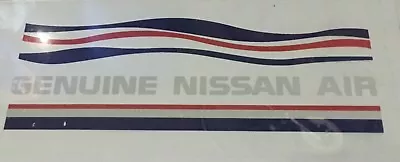  Genuine Nissan Air  Repro Sticker To Suit Early Nissans 80s Externally Fitted • $22