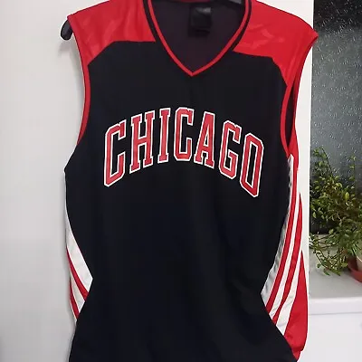 £12.50 • Buy Chicago Bulls Jersey.  Vintage. Authentic Adidas Sportswear. Size M