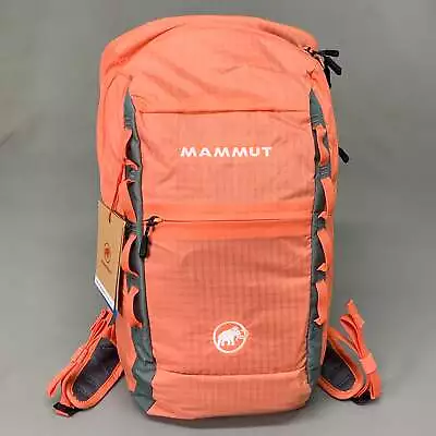 MAMMUT Neon Light Hiking Backpack 12 Liter Women Salmon Grey 2510-02491 • $62