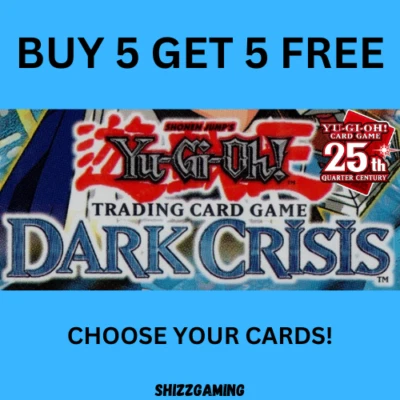£0.99 • Buy YuGiOh Dark Crisis DCR 25th Anniversary Reprint Choose Your Cards!