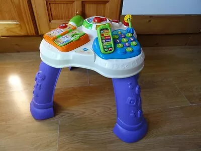 Vtech PLAY AND LEARN ACTIVITY TABLE With Sounds 14 Ins High • £2.99