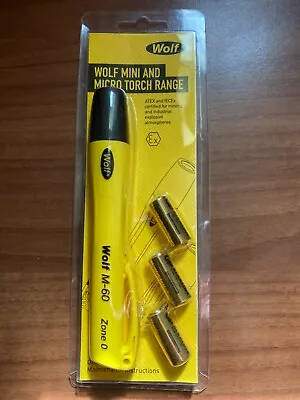£23 • Buy WOLF MINI AND MICRO TORCH -ATEX AND IECEx 