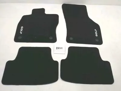 New OEM VW Golf 2015-2021 Black Floor Mats 4 Piece Carpeted Set 5G1061370WGK • $84.95