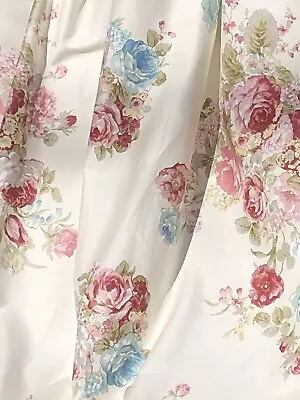 Victorian Romantic Vintage Roses Bouquet Cotton. High Quality . 63” Wide . BTY • $12.95