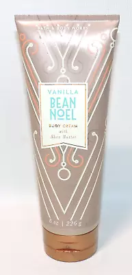 Bath & Body Works VANILLA BEAN NOEL Body Cream Lotion Moisturizer 8oz NEW • $12.95