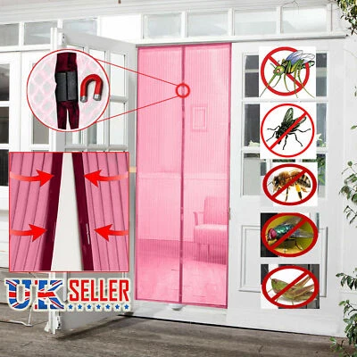 £5.75 • Buy MAGIC Magnetic Insect Door Net Screen Bug Mosquito Fly Insect Mesh Guard Curtain