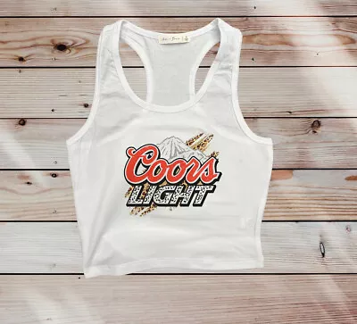 Coors Cropped Tank Top • $32.47