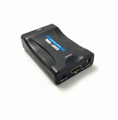 £14.99 • Buy Mini Scart To HDMI Converter Scaler 1080p