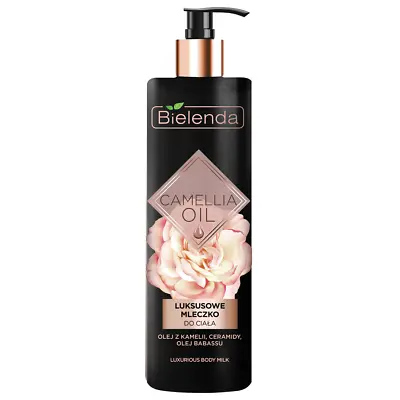 Bielenda Camellia Oil REGENERATING SMOOTHING FIRMING Luxurious Body Milk 400ml • £9.39