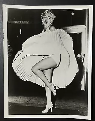 1955 Marilyn Monroe Original Photograph Seven Year Itch Stamped • $295