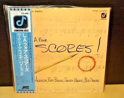 Top Copy La4 Four Scores ! 1975 Japan Concord Icj-80058 Obi Ray Brown Bud Shank • $39.99