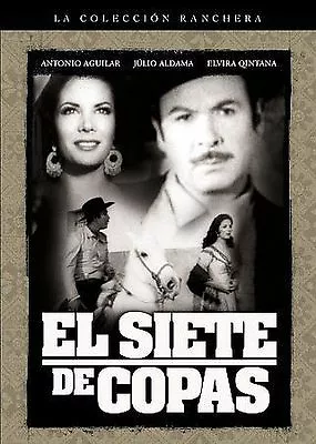 El Siete De Copas Spanish New DVD Elvira Qintana Julio Aldama Antonio Aguilar • $7.99