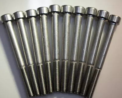 M8 X 1.25 X 70mm Stainless Steel Socket Allen Head Metric Bolts 10pcs • $23.99