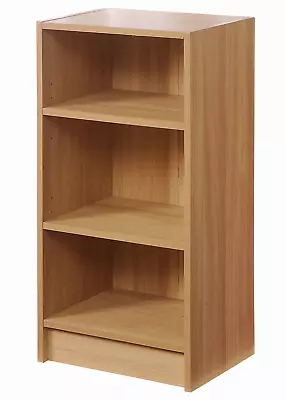 Narrow Small Bookcase Storage Shelf Unit Wood Bookshelf Display 6 Colours • £25