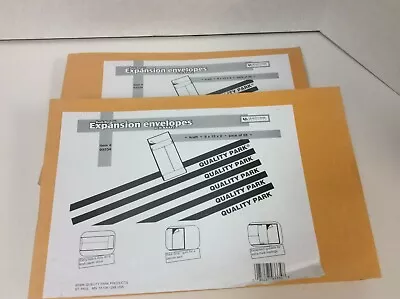 Quality Park Expansion Envelopes Redi-Strip Brown Kraft 9 X 12 X 2 50 Total • $19.99