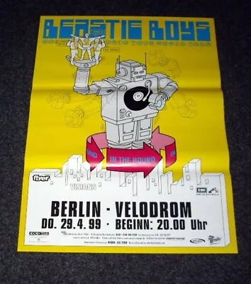 Beastie Boys German Tour Poster Berlin The • $847.42