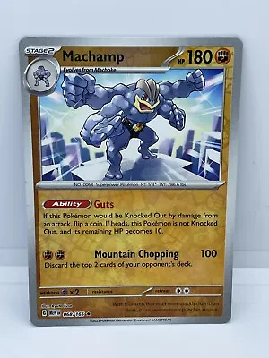 Pokemon 151 068/165 Machamp Reverse Holo Rare • £4.45